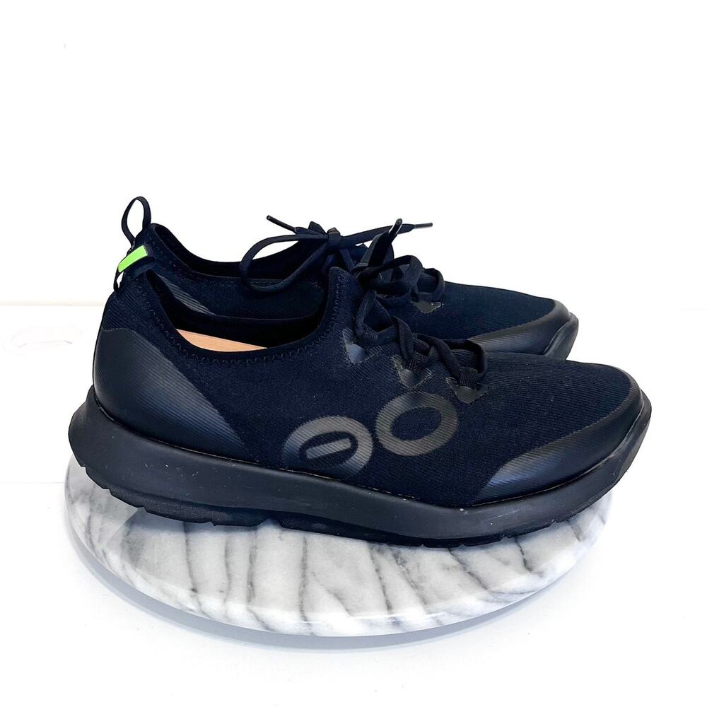OOFOS OOMG Sport LS Men Athletic Sneakers Size 10 Black Low Top Running